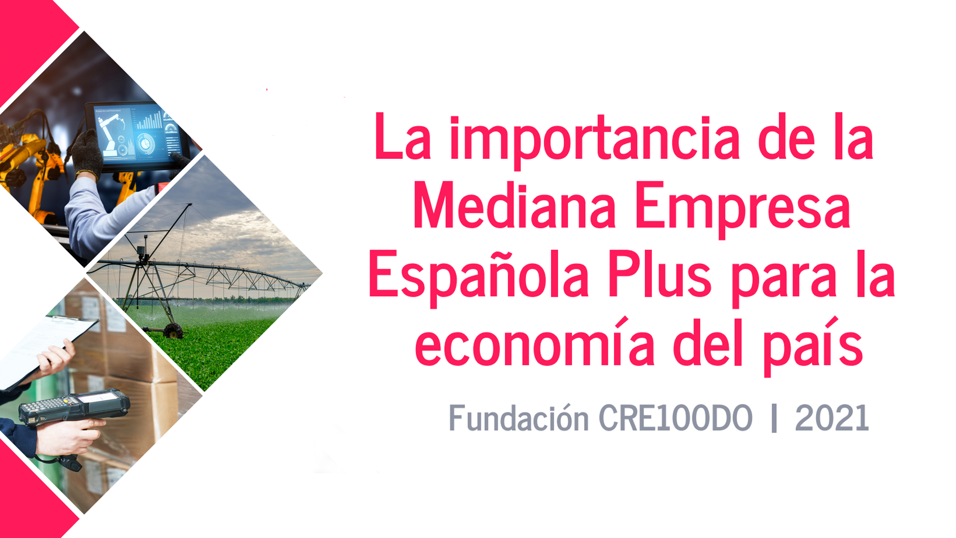 Informe Fundación CRE100DO – “La importancia de la Mediana Empresa Española Plus para la economía del país”