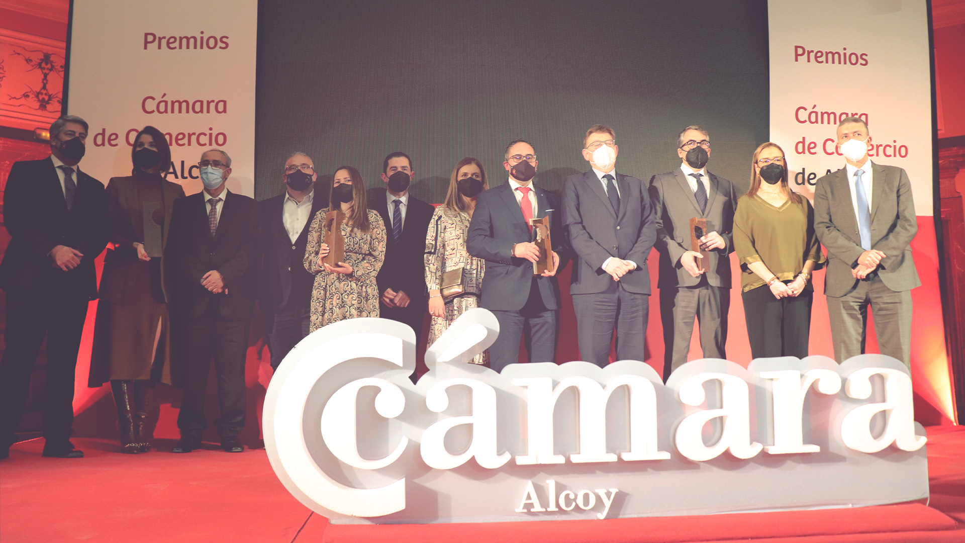 Grupo Erum recibe el premio a “la trayectoria empresarial” por la Cámara de Comercio e Industria de Alcoy