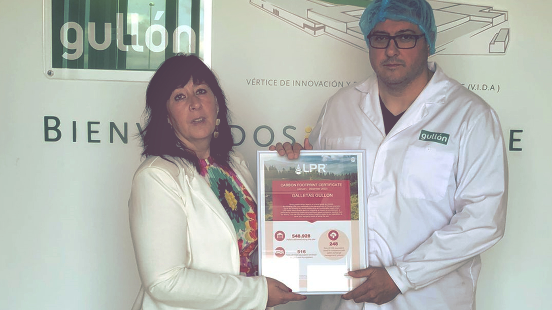 Galletas Gullón reduce 248 toneladas de CO2 sus emisiones mediante el sistema pool con LPR