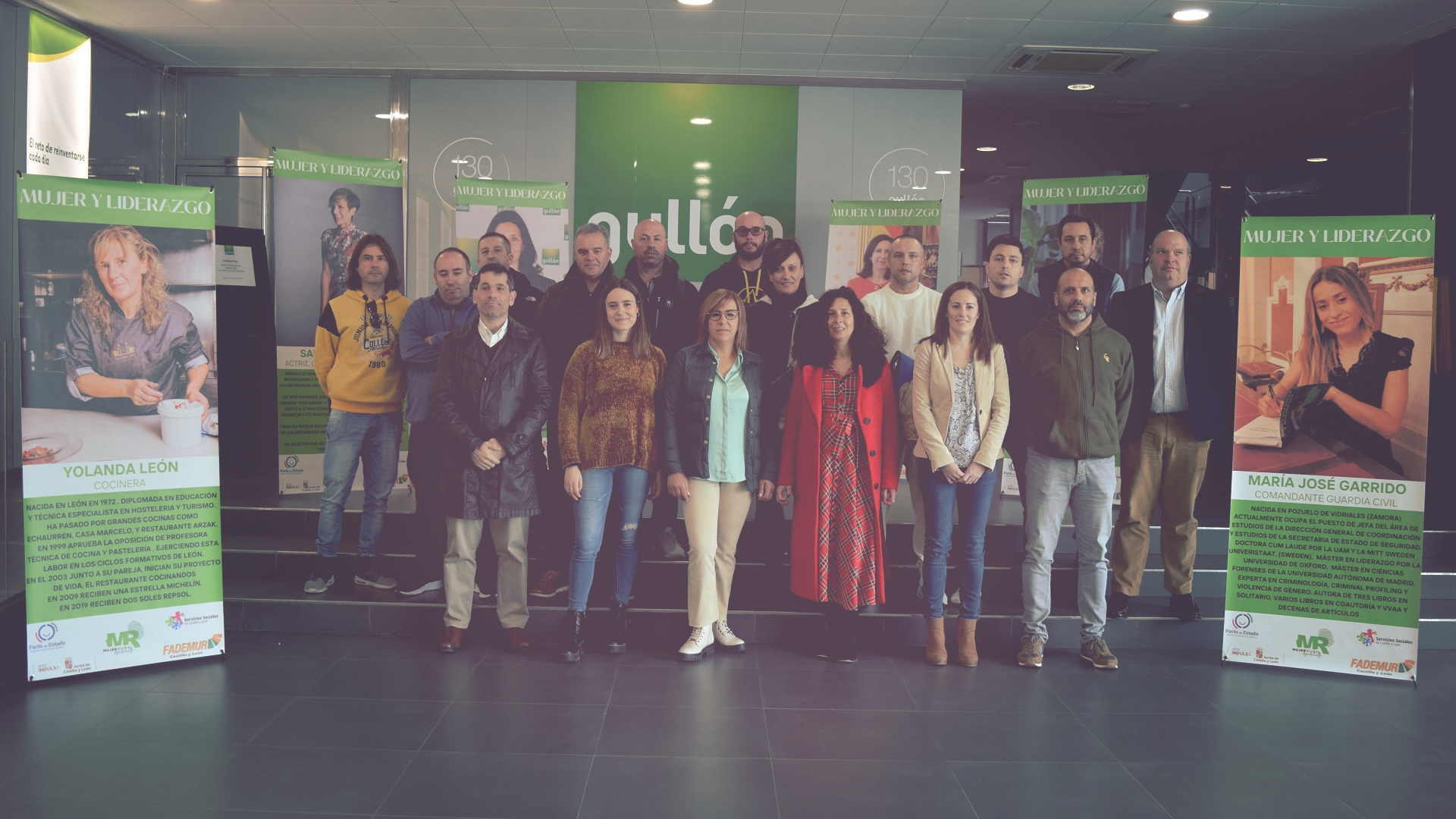 Galletas Gullón alberga la exposición ‘Mujer y liderazgo’ de FADEMUR Castilla y León